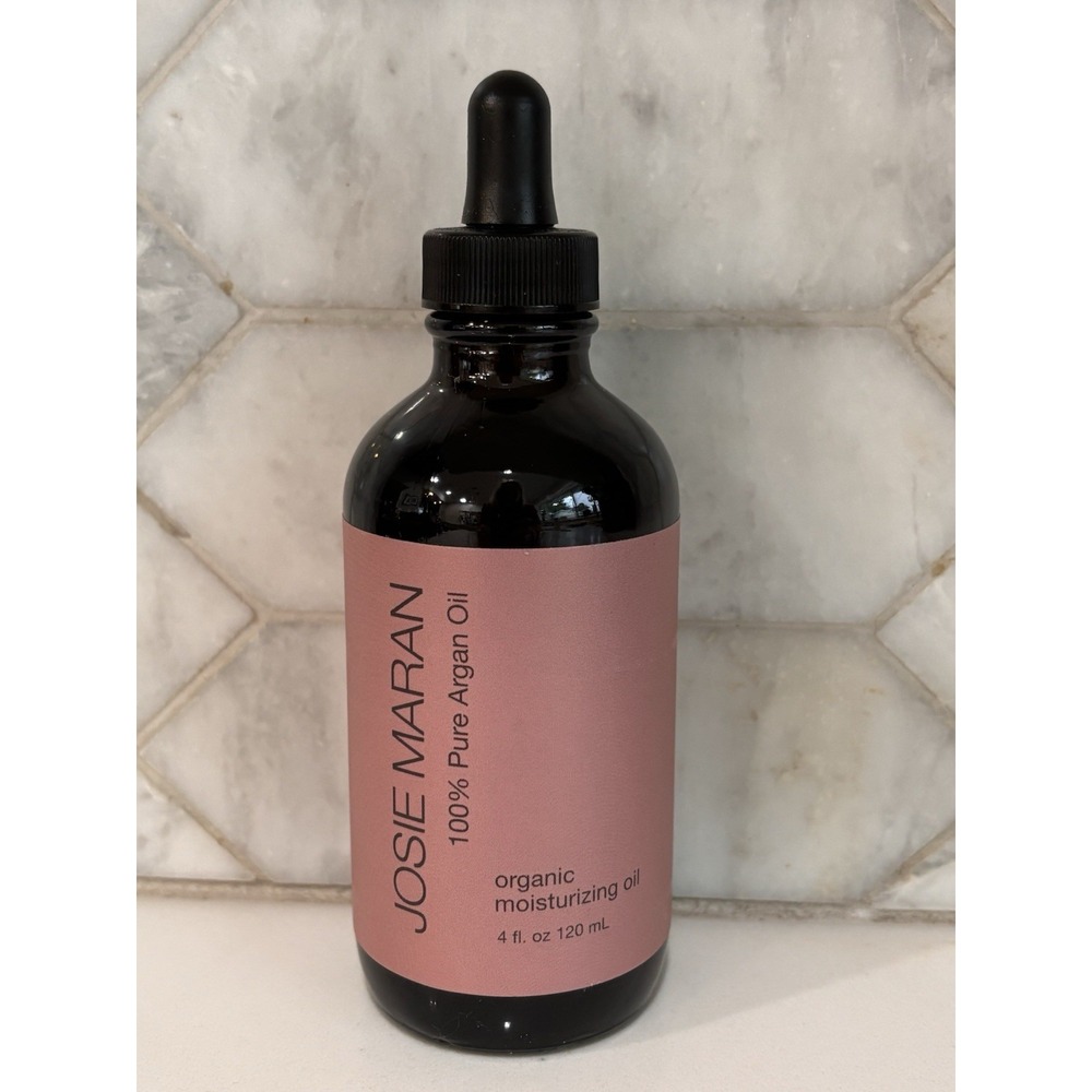 Josie Maran 100% Pure Argan Oil 4oz Luxury Size With Dropper New Organic